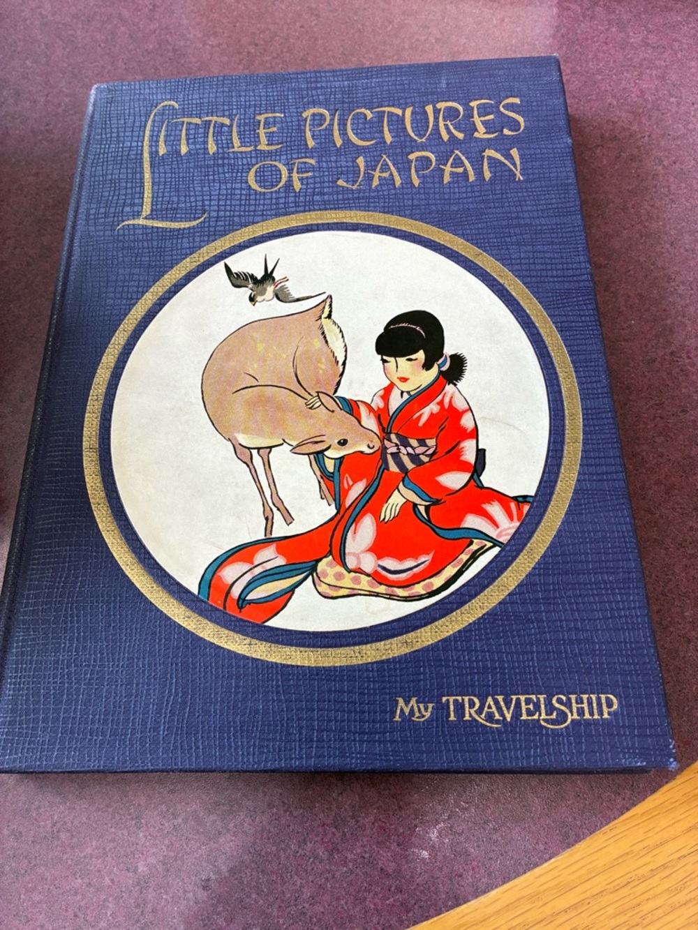 Little Pictures of Japan My Travelship Color Illus 1925 Book Katharine Sturges - Picture 10 of 10